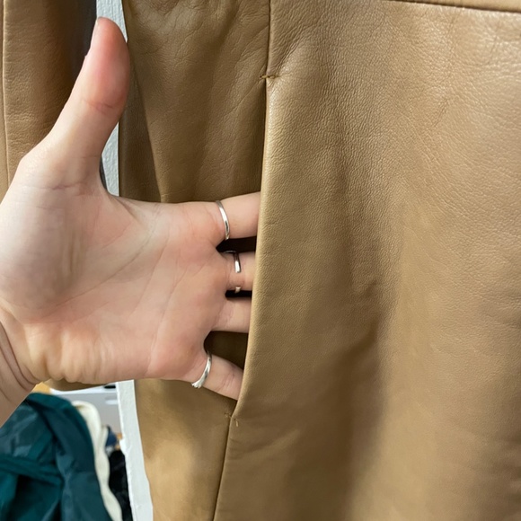 Danier Leather Brown Coat - Picture 6 of 7